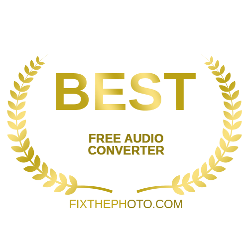 Free Audio Converter Award from FixThePhoto